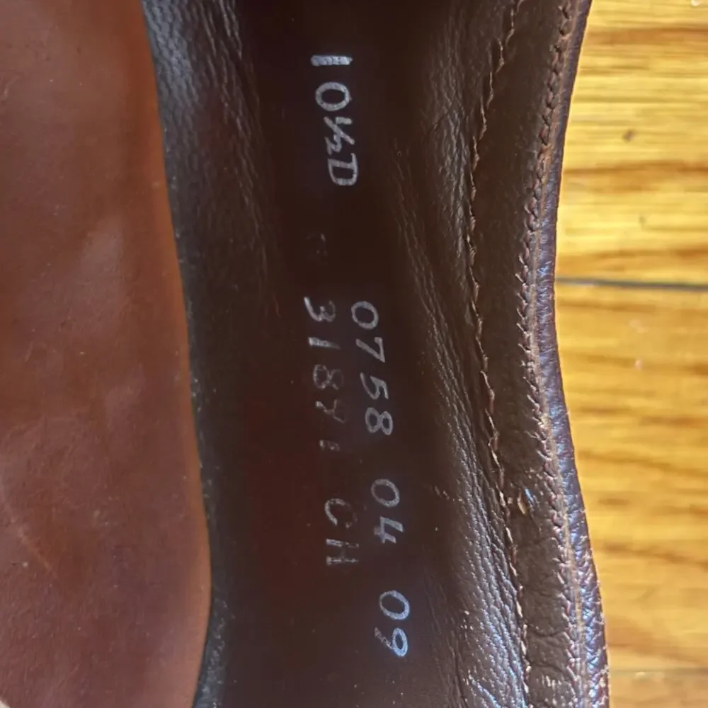 Florsheim Comfort Cushion Men's US 10.5 D Brown Leather Oxford Shoes